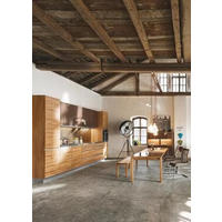 EINBAUKÜCHE   - Kernbuche, Design, Holz - Team 7