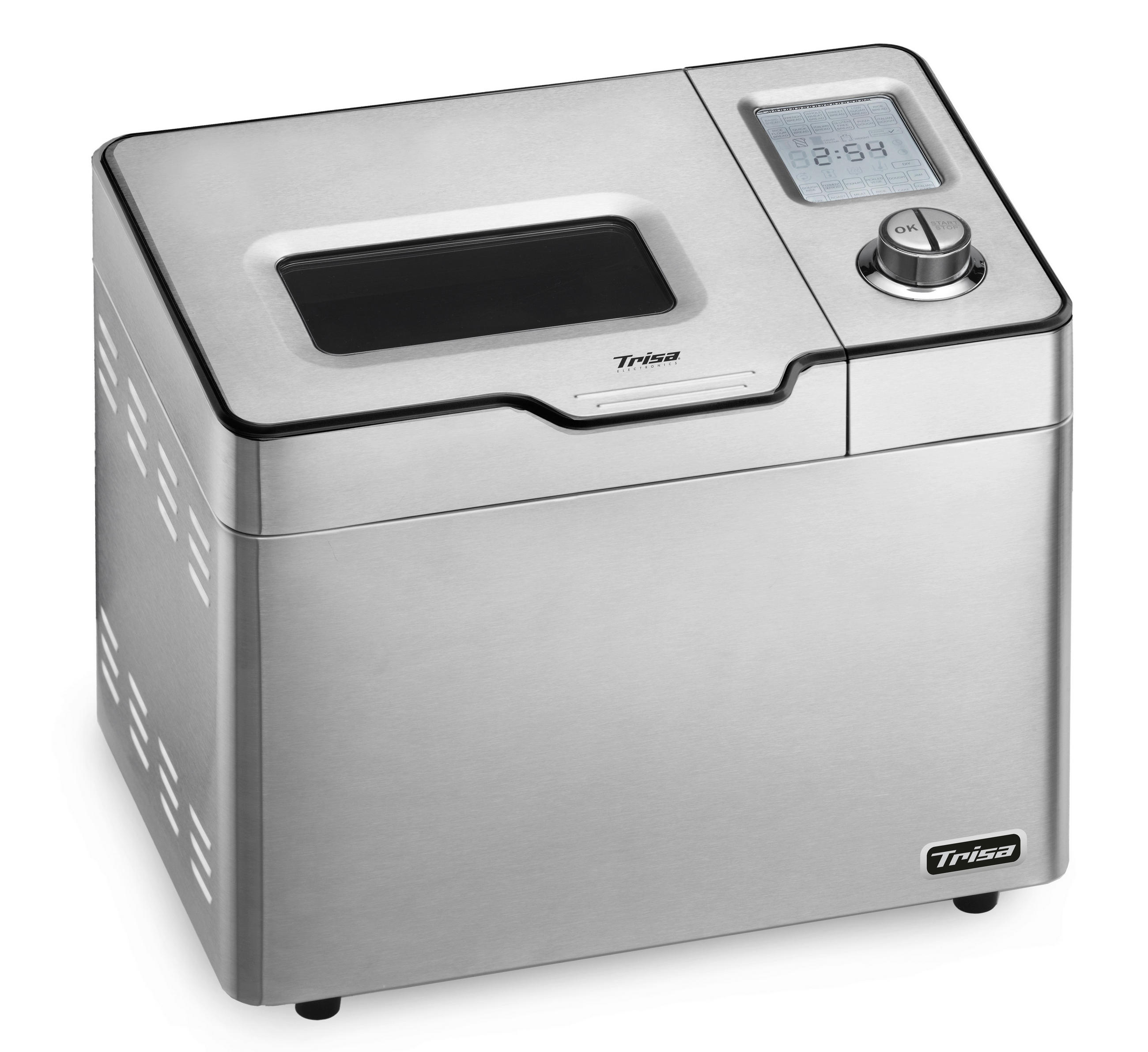 BROTBACKAUTOMAT - Silberfarben, Modern, Kunststoff/Metall (27.4/36.1/33.1cm) - Trisa Electronics