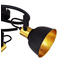 STRAHLER - Goldfarben/Schwarz, LIFESTYLE, Metall (25/19cm) STRAHLER - Goldfarben/Schwarz, LIFESTYLE, Metall (25/19cm)