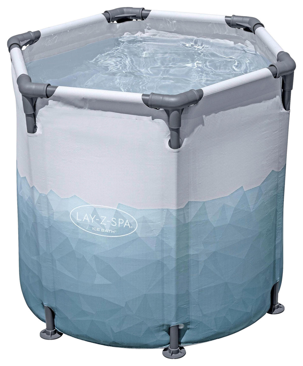 BADEFASS 90/80 cm  - Hellblau, KONVENTIONELL, Kunststoff/Metall (90/80cm) - Bestway