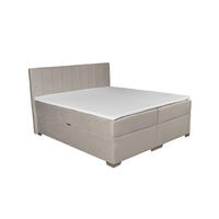PAT BOXSPRING 160X200 CM  in bej  - bej, Basics, textil (165/126/213cm) - Ti'me