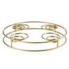 KERZENHALTER - Goldfarben, KONVENTIONELL, Metall (24,5/3,6cm) - ASA