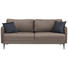 SOFA in Textil Braun - Anthrazit/Schwarz, MODERN, Textil (200/72/85/88cm) - Carryhome SOFA in Textil Braun - Anthrazit/Schwarz, MODERN, Textil (200/72/85/88cm) - Carryhome