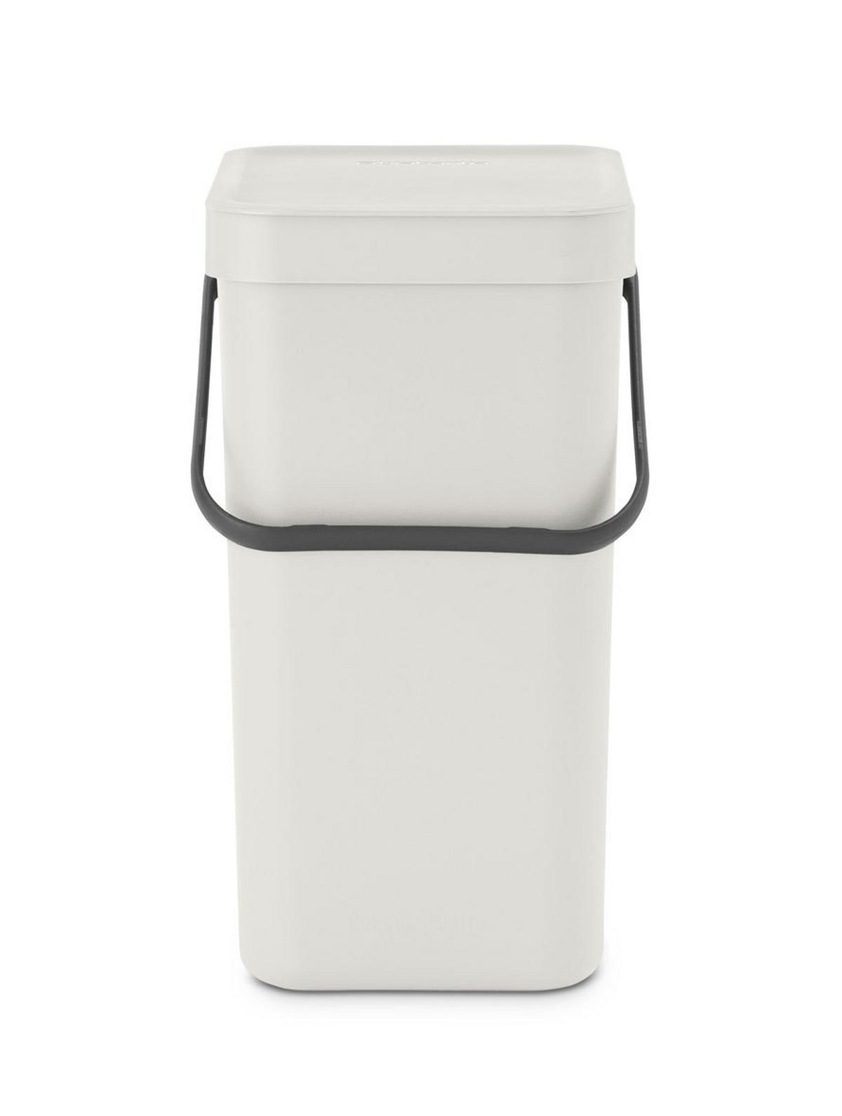 ABFALLEIMER SORT & GO 12 L  - Hellgrau, Basics, Kunststoff (20/35.1/24.9cm) - Brabantia