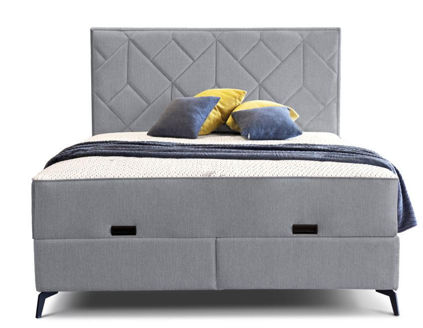 TAPACIRANI KREVET 160/200 cm      - Moderno, drvo/metal (160/200cm) - Hom`in