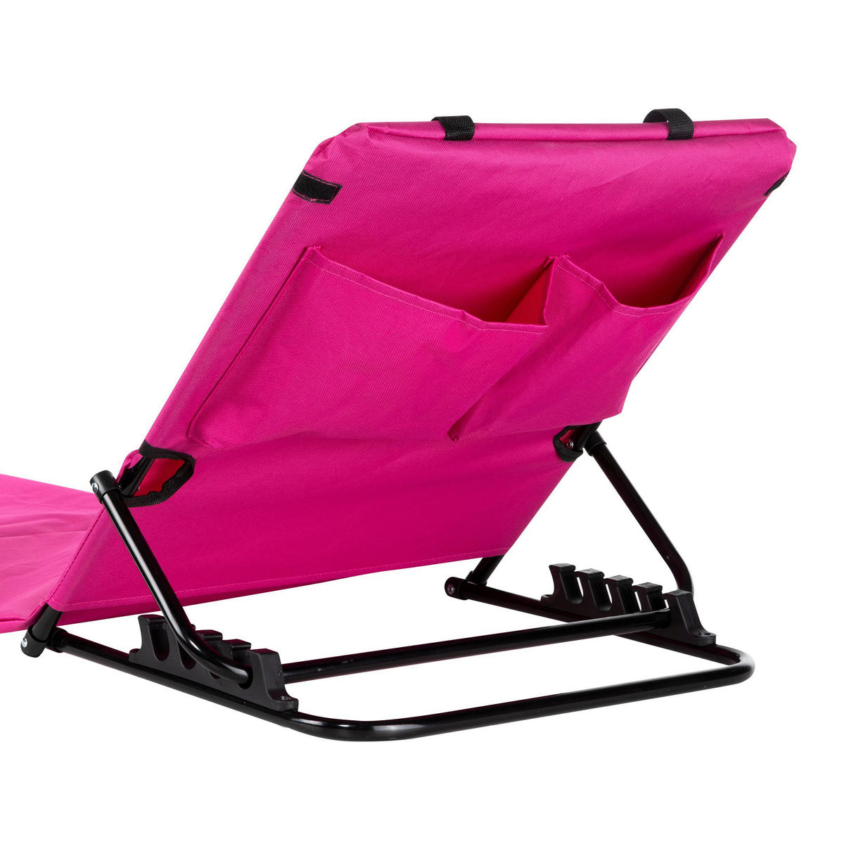 STRANDLIEGE 145/52/47 cm  - Pink, Basics, Kunststoff/Metall (145/52/47cm)