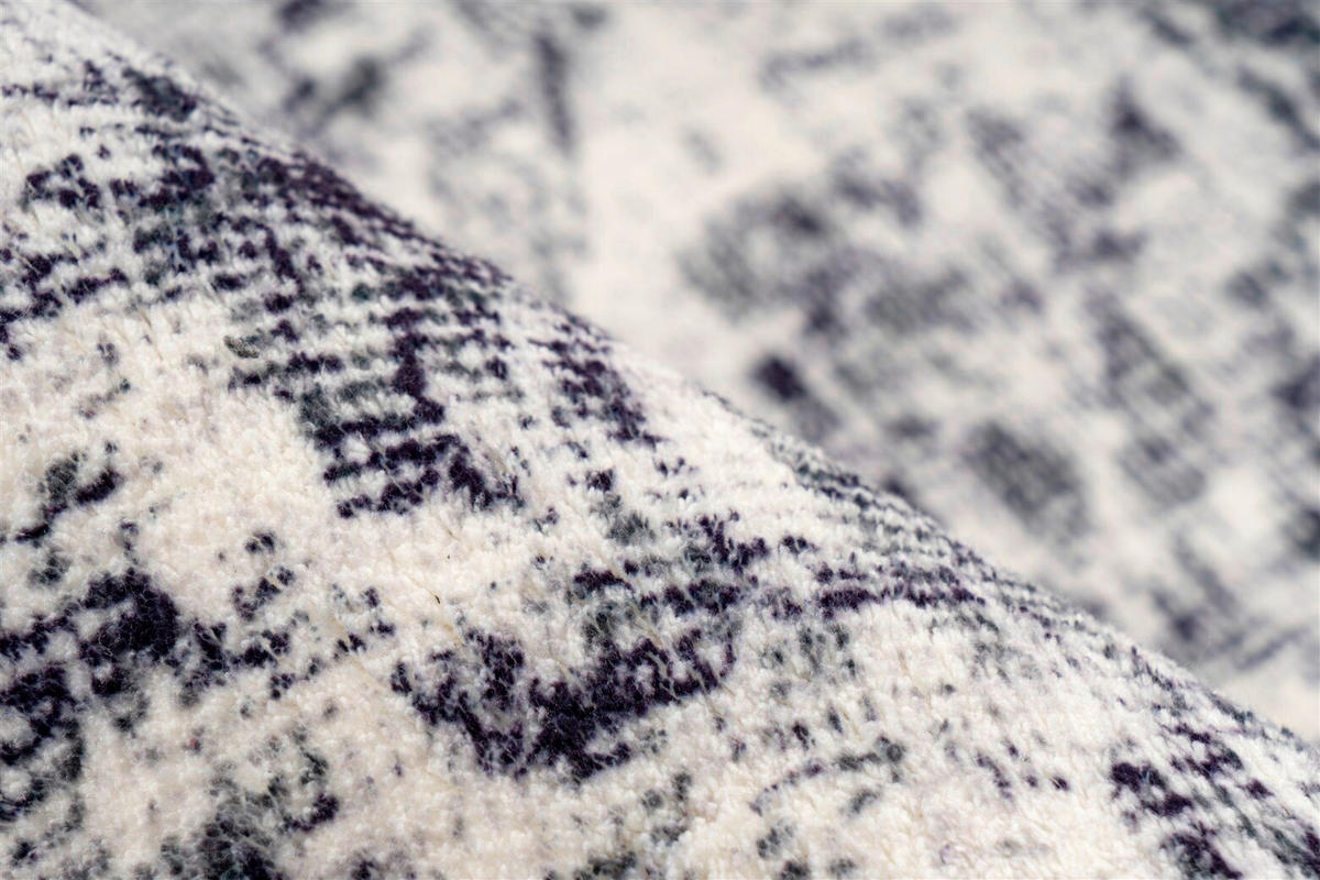 VINTAGE-TEPPICH  Wohnzimmer 120/170 cm Grau rechteckig  - Grau, Basics, Textil (120/170cm) - Kayoom