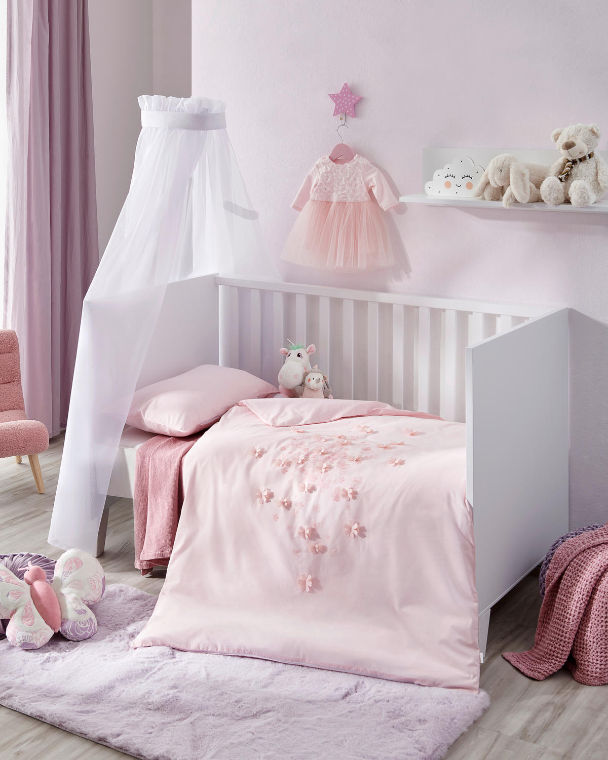 FALIPOLC Michi  - fehér, Trend, faalapú anyag/fa (94,7/20,00/19,6cm) - My Baby Lou