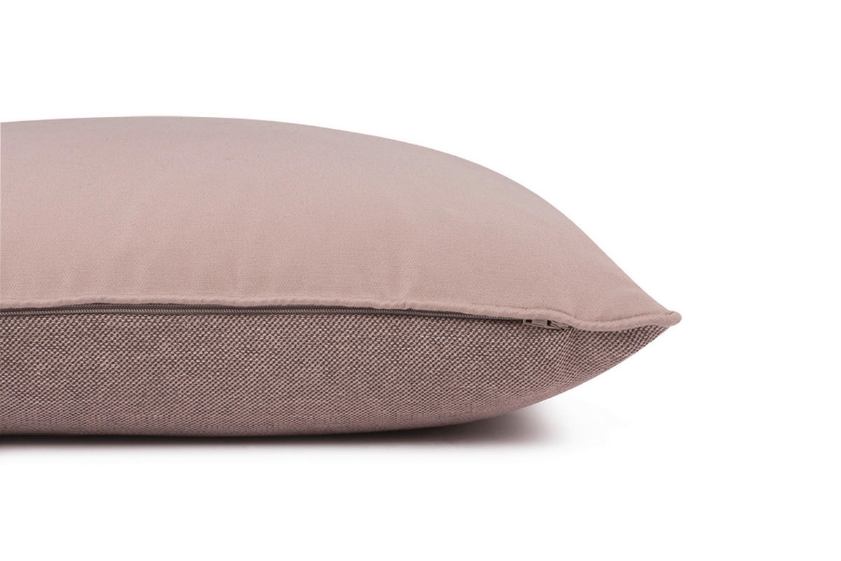 KISSENHÜLLE SW-Soft 45/45 cm  - Hellrosa/Altrosa, Basics, Textil (45/45cm) - Schöner Wohnen