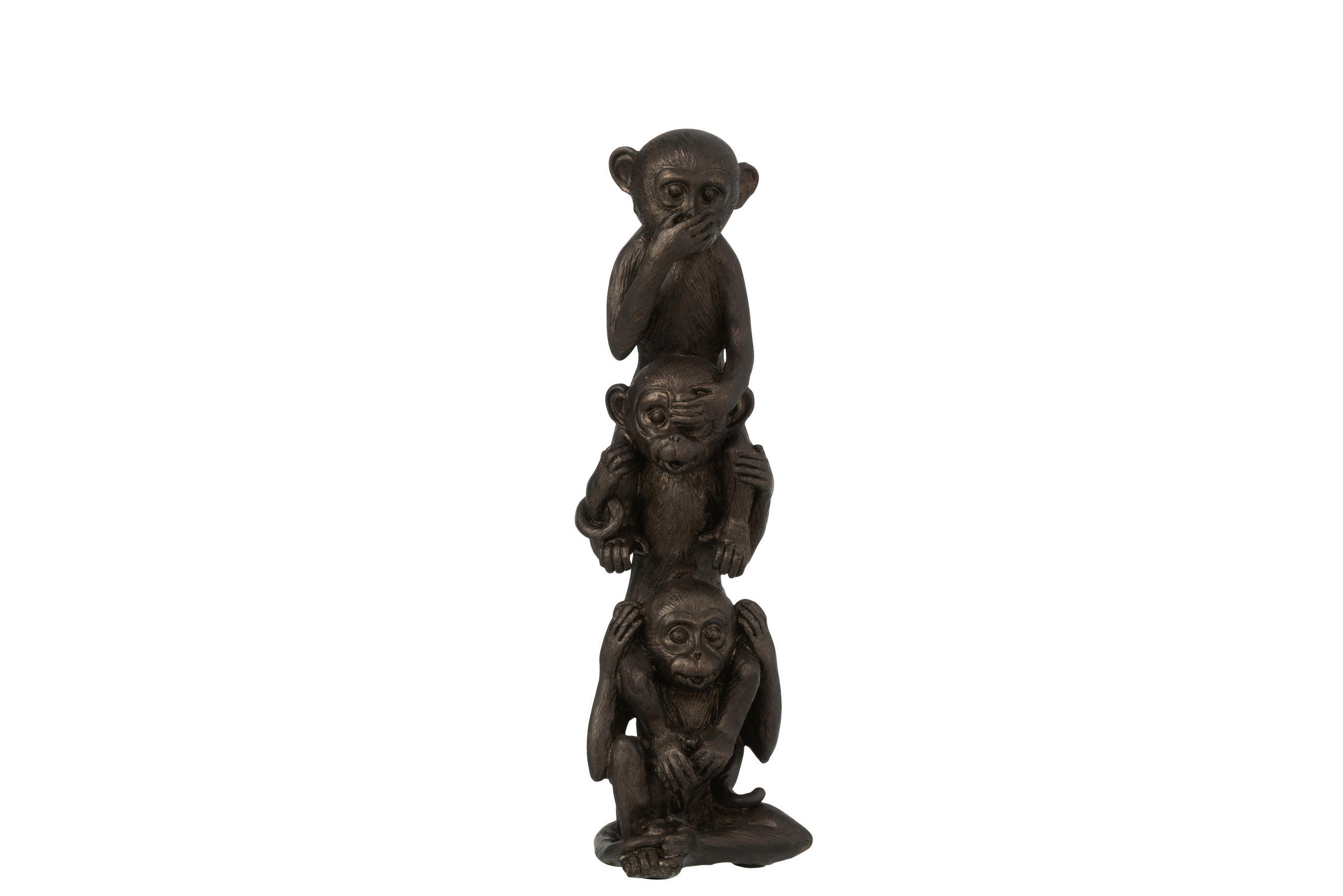 DEKOTIER - Braun, Basics, Kunststoff (10/9/32cm) - Ambia Home