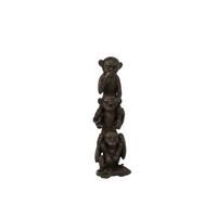 DEKOTIER - Braun, Basics, Kunststoff (10/9/32cm) - Ambia Home