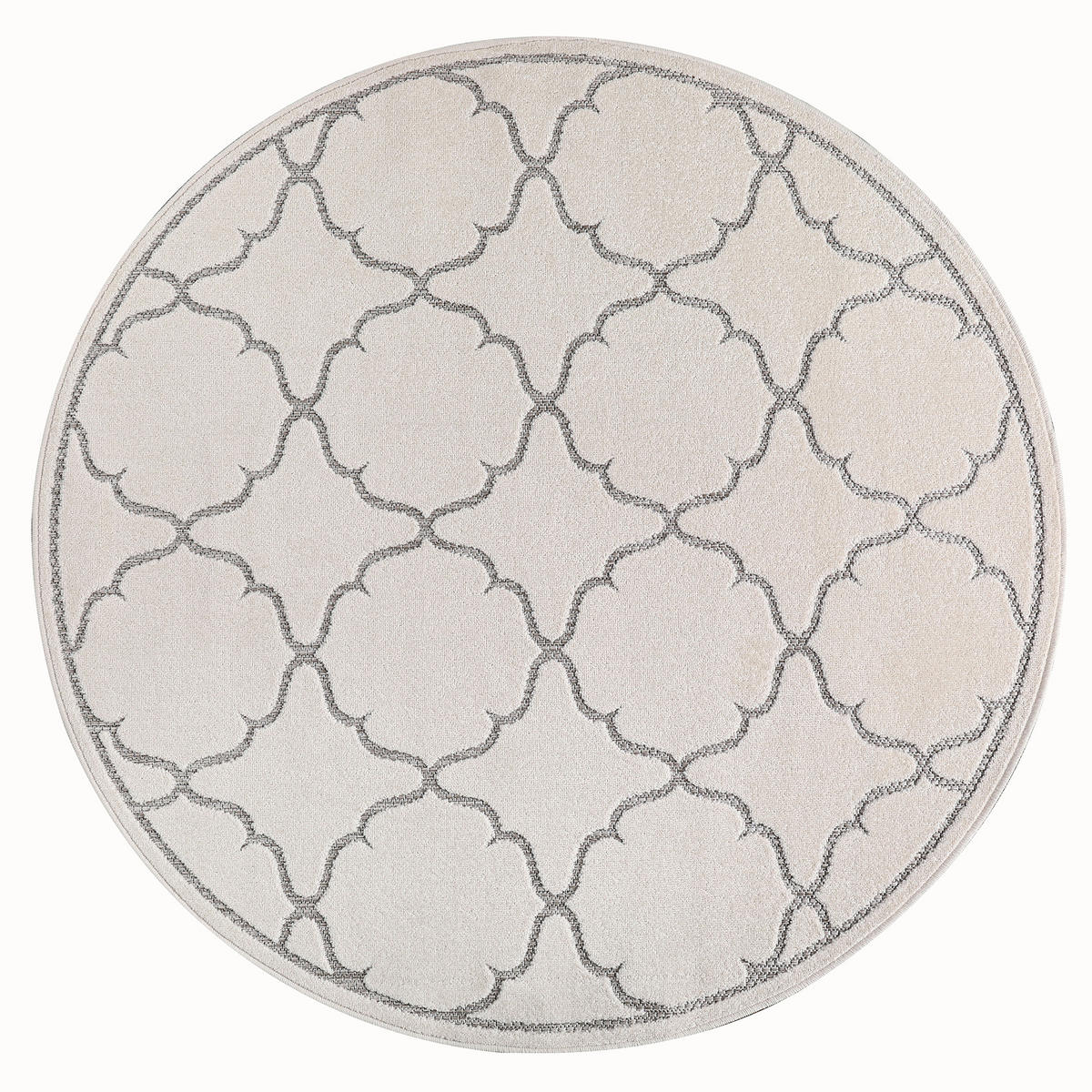 TEPIH ZA UNUTAR./VANJ. UPORAB  150 cm  krem  Berlin  - krem, Lifestyle, tekstil/plastika (150cm)