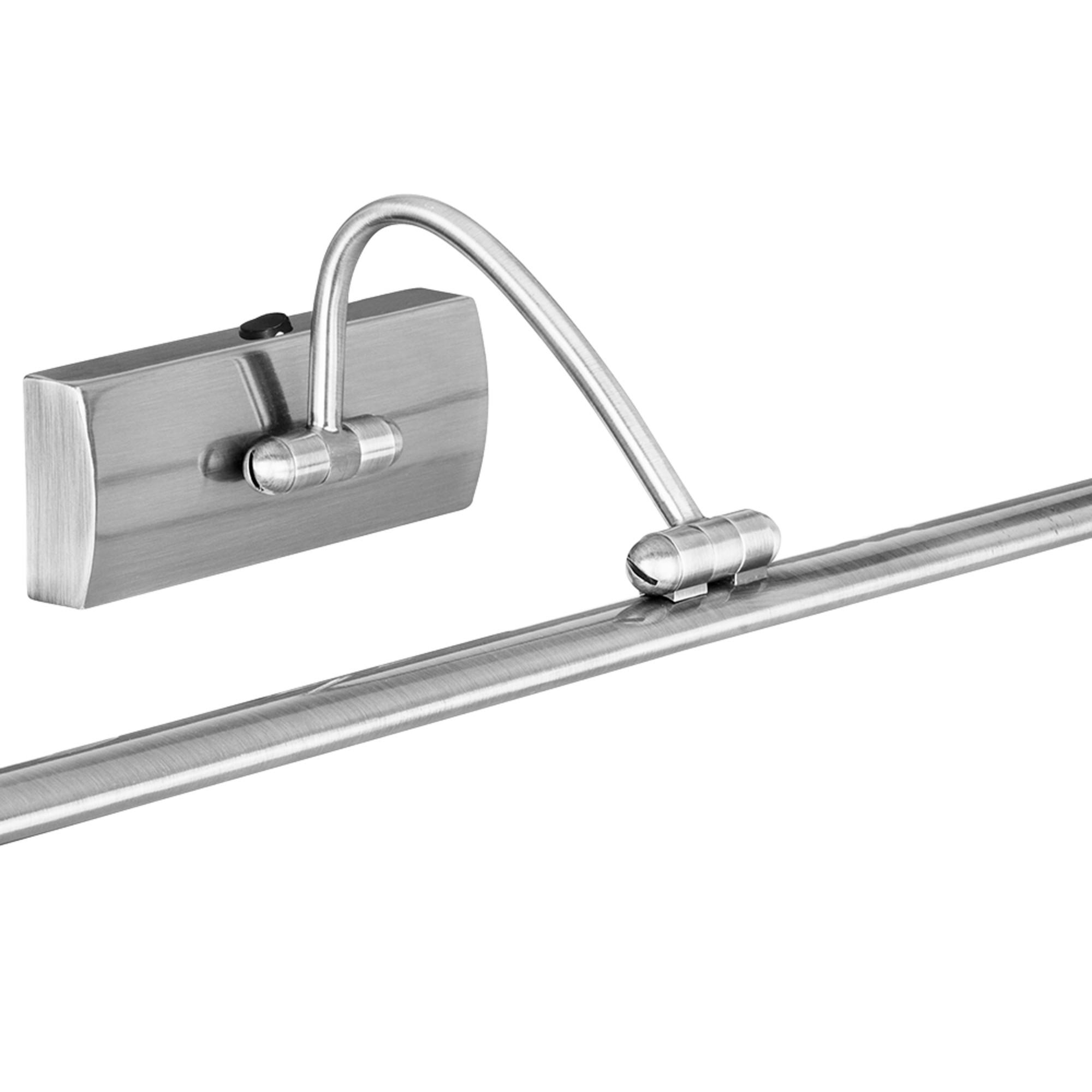 LED-BILDERLEUCHTE 64/11/21 cm   - Silberfarben, Basics, Metall (64/11/21cm) - Searchlight