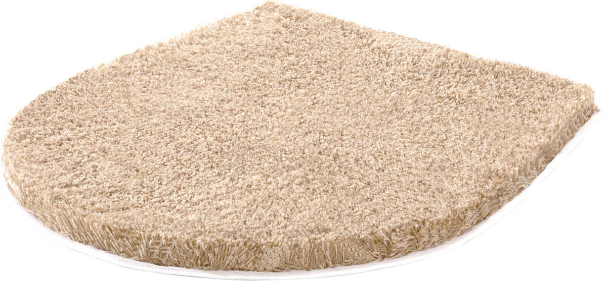 WC-DECKELBEZUG Beige 47/50 cm  - Beige, Basics, Textil (47/50cm) - Grund