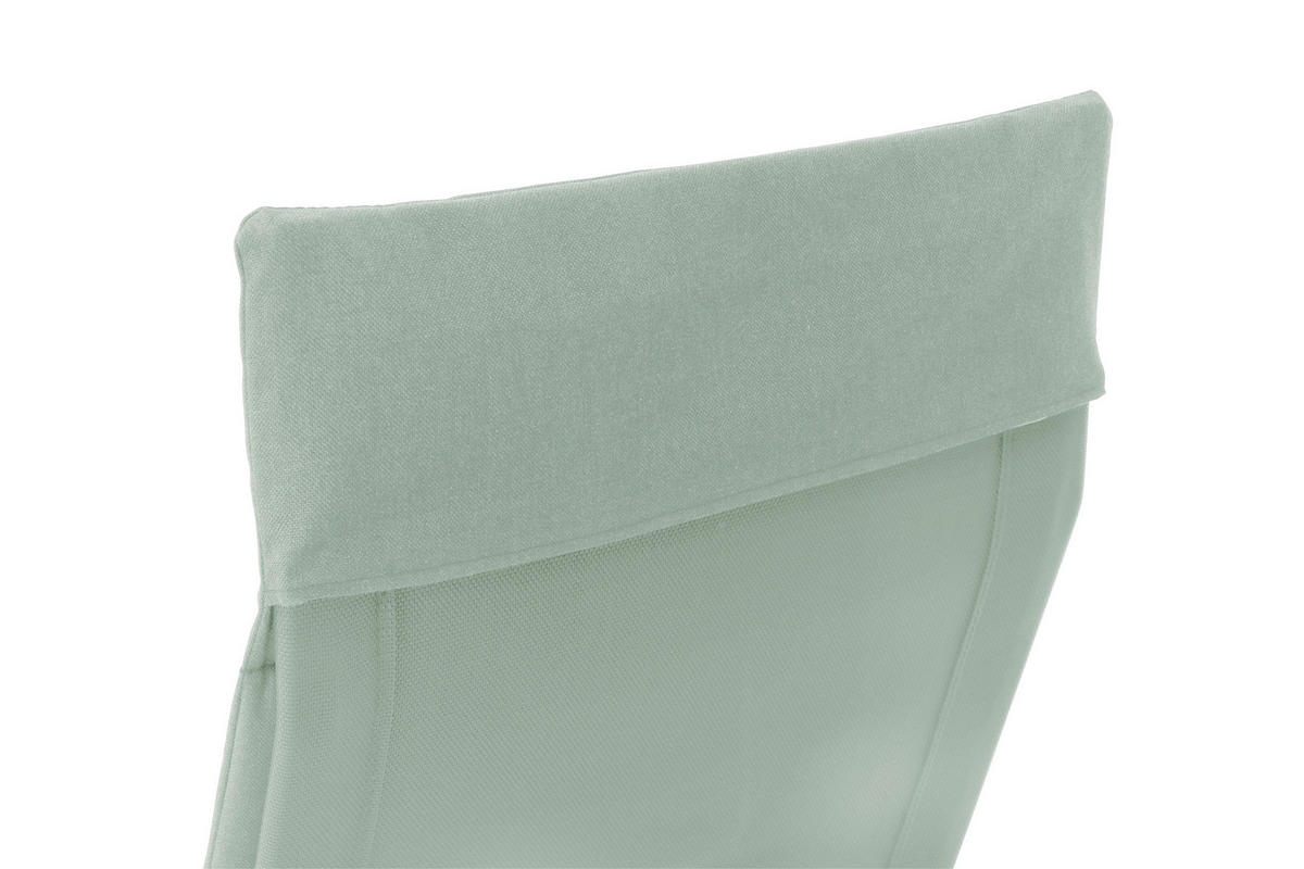 GARTEN-RELAXLIEGE 57/81/143 cm  - Grün, KONVENTIONELL, Kunststoff/Textil (57/81/143cm) - Siena Garden