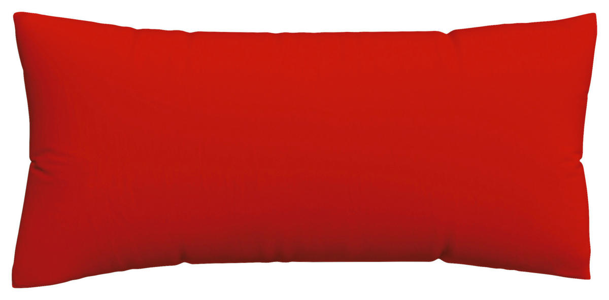 KOPFPOLSTERBEZUG KNITTED JERSEY 40/80 cm  - Dunkelrot, Basics, Textil (40/80cm) - Schlafgut