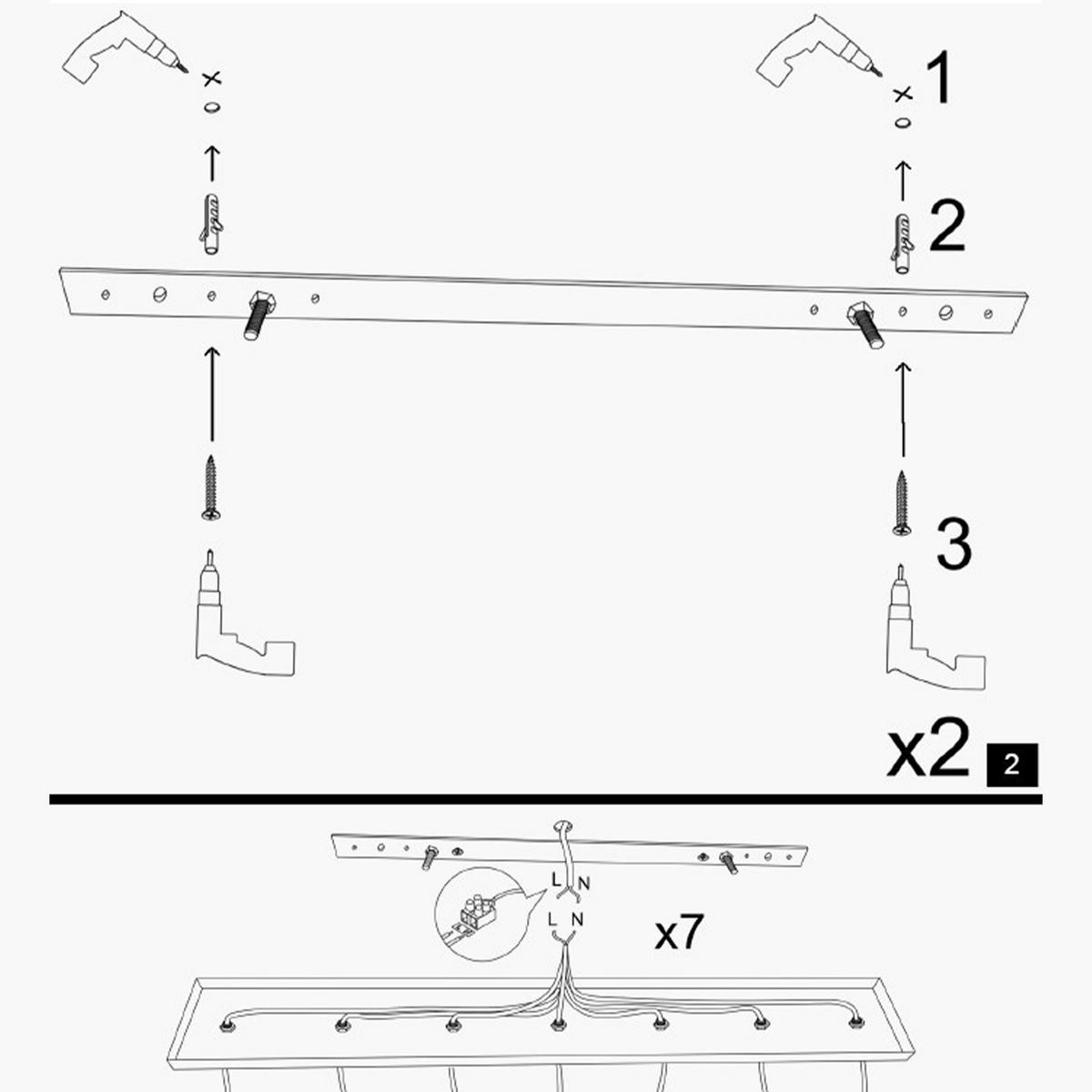 STROPNÍ SVÍTIDLO, 120/79/9 cm - barvy zlata, Trend, kov (120/79/9cm) - P & B