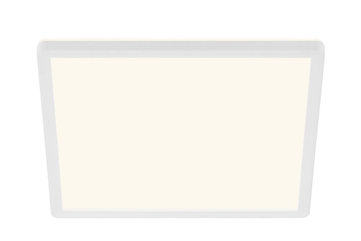 LED PANEL, 29/29/2,8 cm - biela, Konventionell, plast (29/29/2,8cm) - Xora