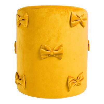 POUF Affe Honig 35/35/40 cm  - Gelb/Honig, Basics, Textil (35/35/40cm)