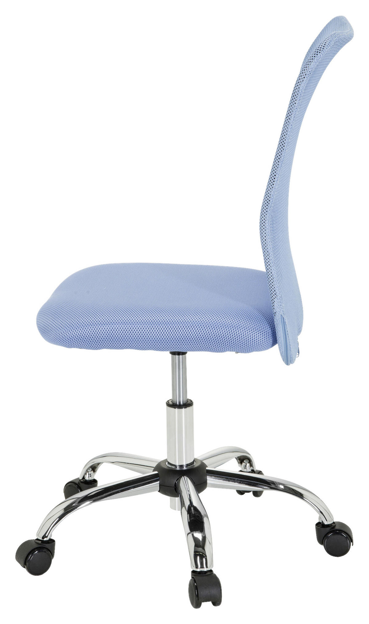 JUGENDDREHSTUHL Blau  - Blau, Basics, Kunststoff (54/88-98/54cm) - MID.YOU