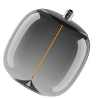 LED-LEUCHTMITTEL   E27 4 W 100 lm  - Eschefarben, KONVENTIONELL, Kunststoff (25/30cm) - Ledvance