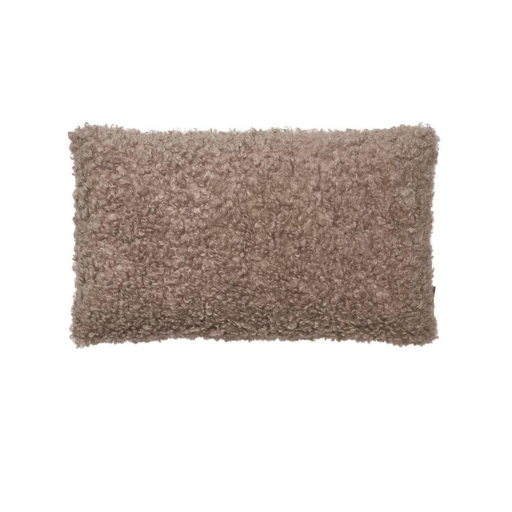FELLKISSENBEZUG Teddy  - Schlammfarben, KONVENTIONELL, Textil (30/50cm) - Blomus