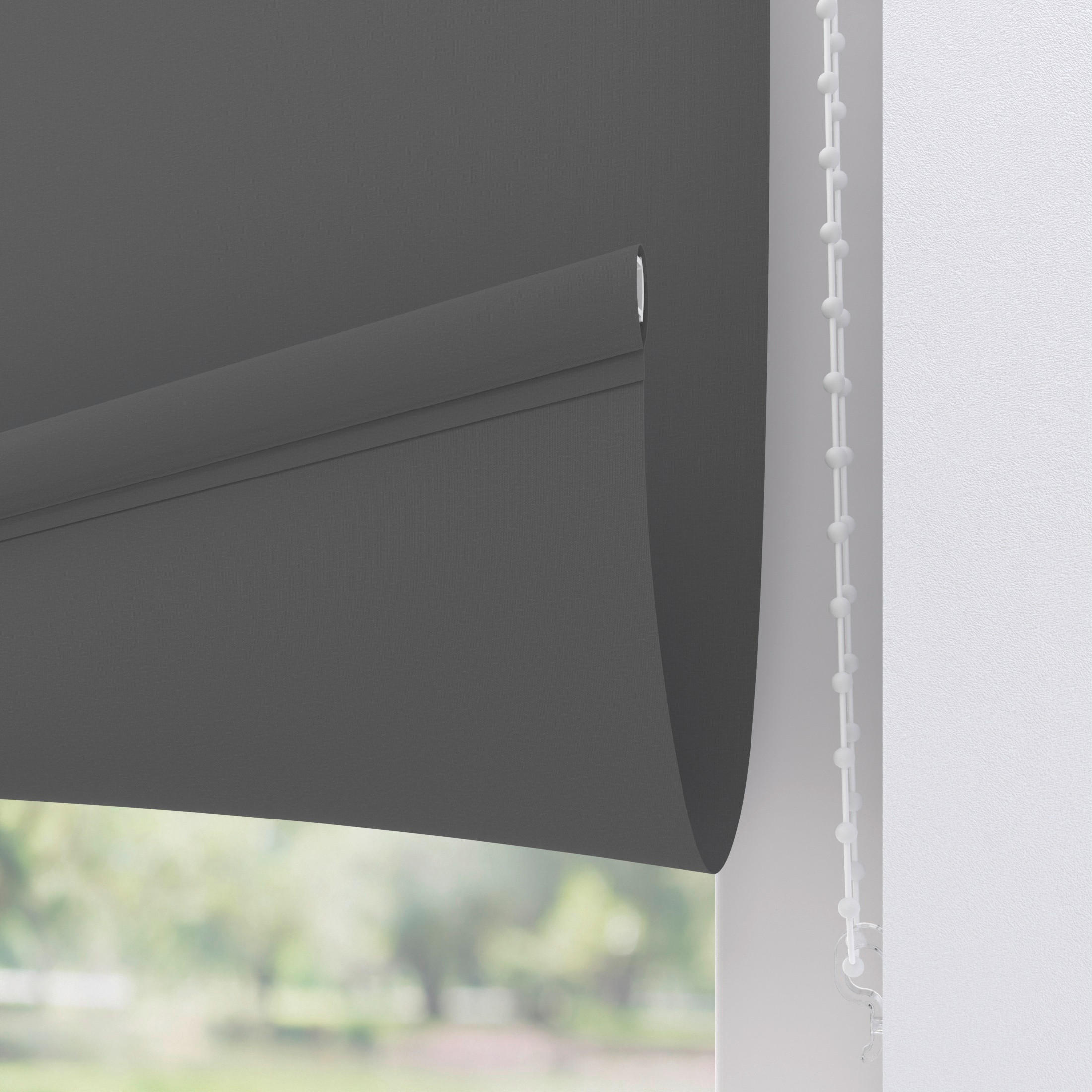 ROLLO 120/190 cm  - Anthrazit, Basics, Kunststoff (120/190cm)