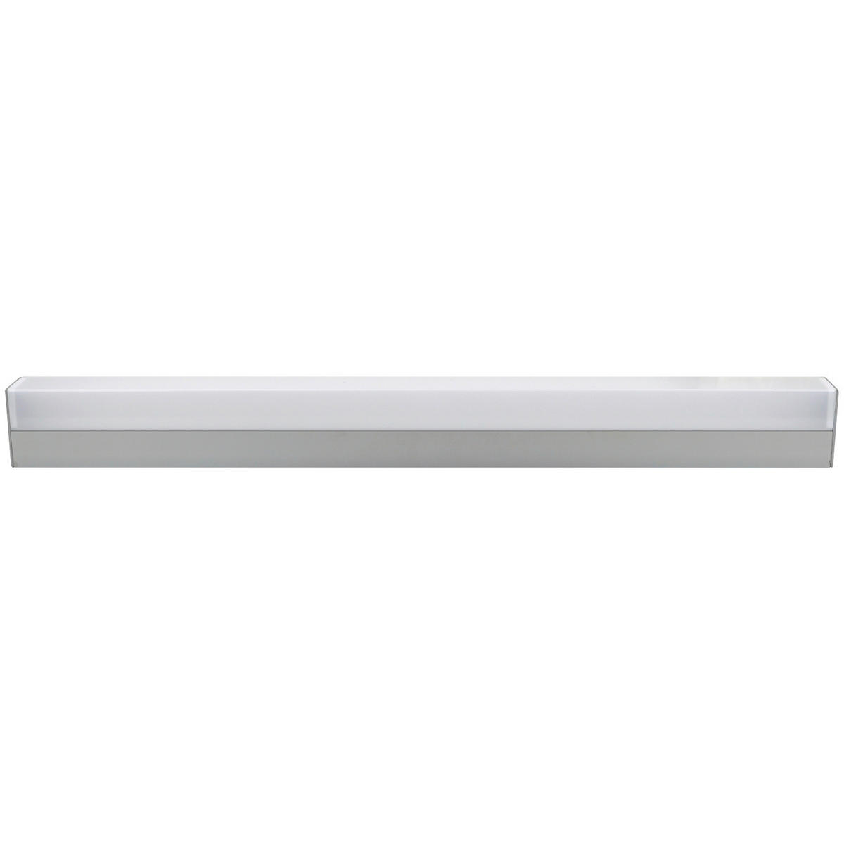 SPIEGELLEUCHTE MIRROX 60/4/6 cm  - Alufarben, Design, Metall (60/4/6cm)