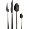 BESTECKSET  24-teilig  - Schwarz, Basics, Metall - Sambonet