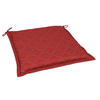 SITZKISSEN   45/5/47 cm  - Bordeaux/Rot, KONVENTIONELL, Textil (45/5/47cm)