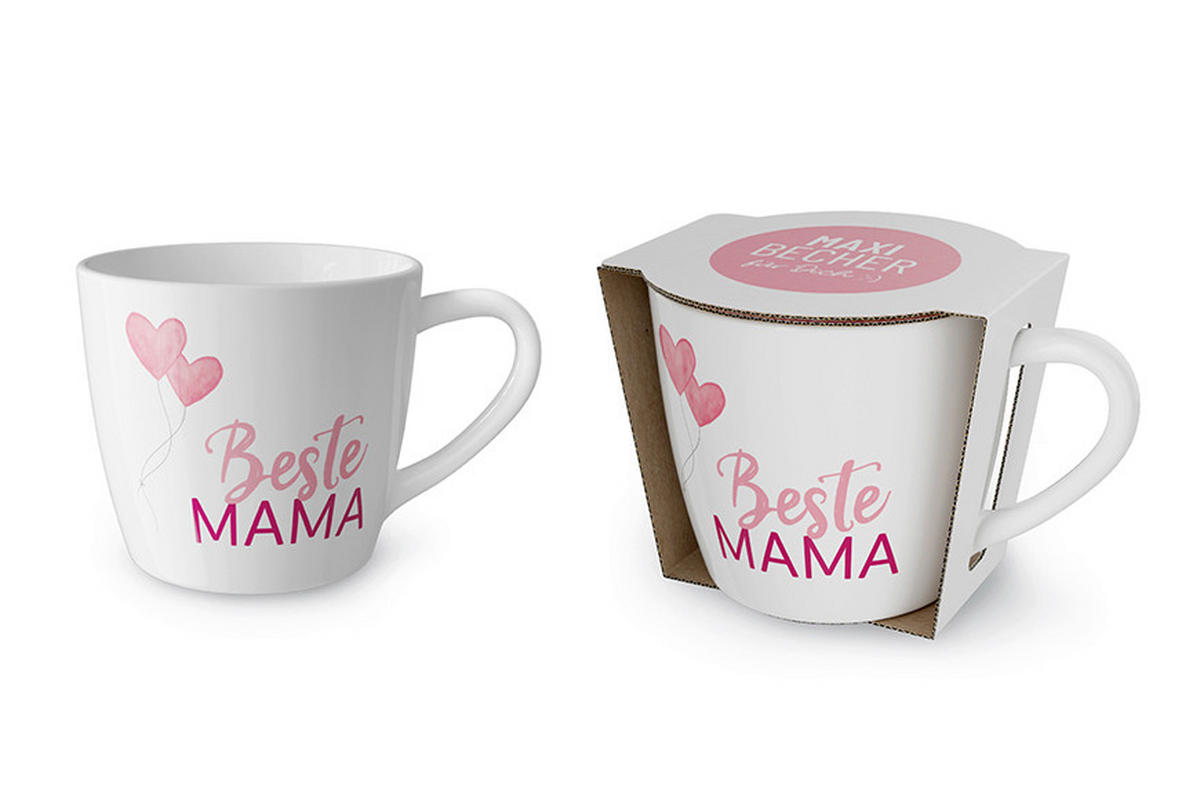BECHER    - Basics, Keramik (9.8/14.8/10.8cm)