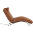 RELAXLIEGE in Leder Braun - Edelstahlfarben/Braun, Design, Leder/Metall (70/95/208cm) - Koinor RELAXLIEGE in Leder Braun - Edelstahlfarben/Braun, Design, Leder/Metall (70/95/208cm) - Koinor