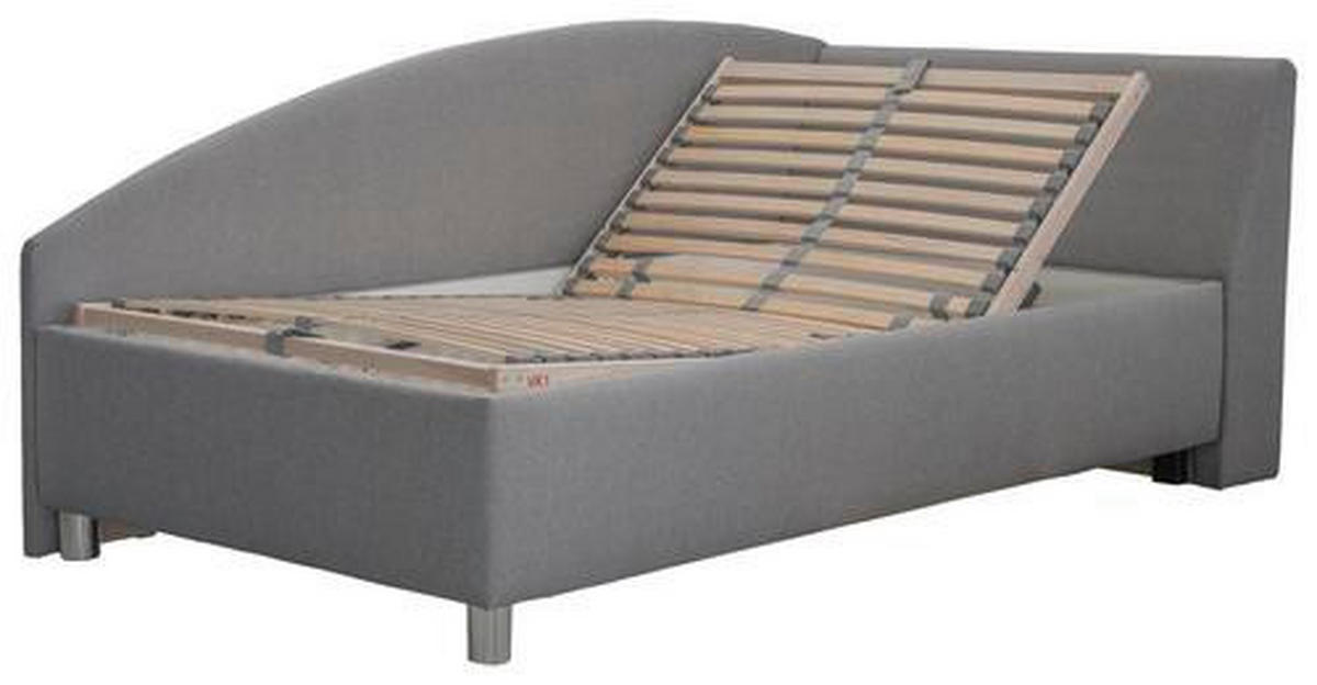 VÁLENDA, textil, 110/200 cm - šedá/barvy chromu, Design, textil/plast (110/200cm) - Blanar