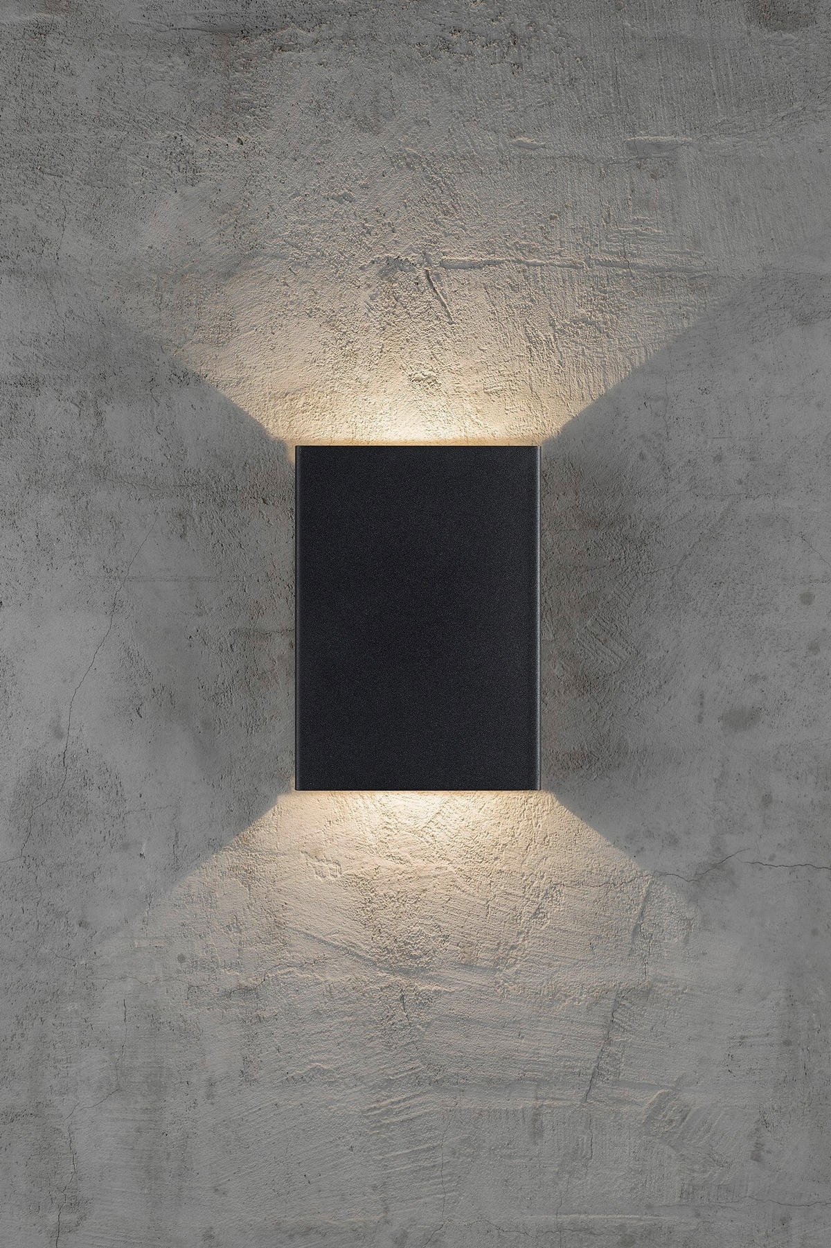 AUßENWANDLEUCHTE 14,8/21/4,5 cm   - Schwarz, KONVENTIONELL, Metall (14,8/21/4,5cm) - Nordlux