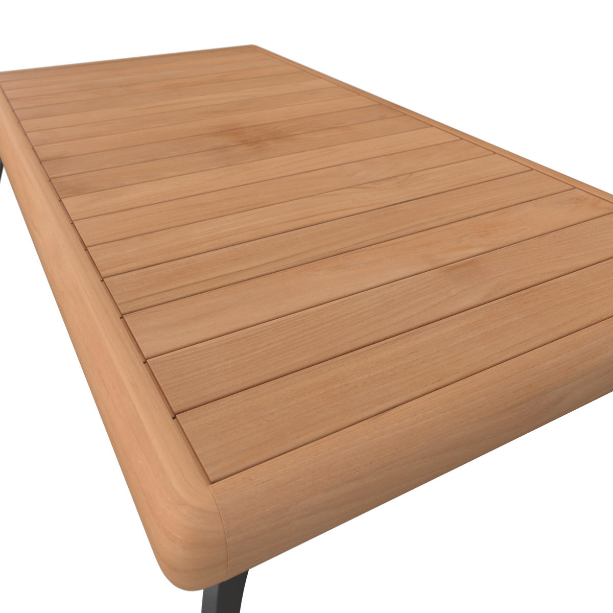 LOUNGEGARNITUR 150/280 cm Aluminium, Stahl  - Greige/Dunkelgrau, Design, Textil/Metall (150/280cm) - Amatio