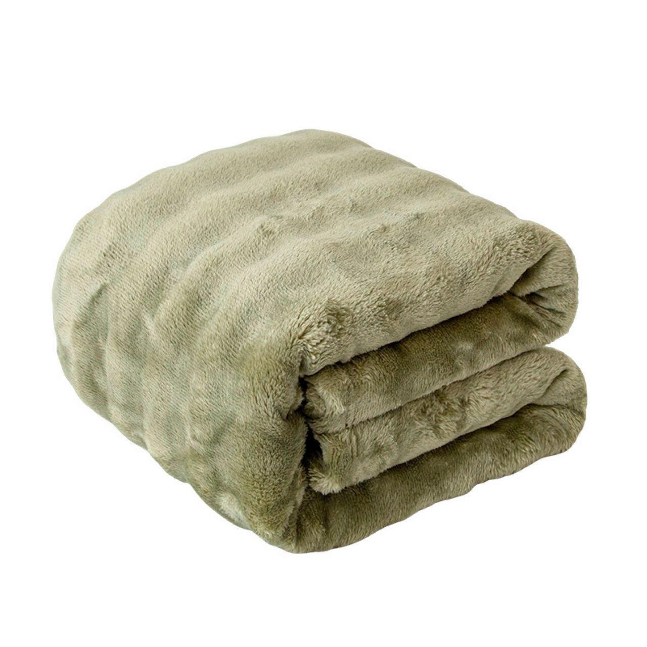 TAKARÓ  - barna/sötétszürke, Design, textil (200/150/5cm)