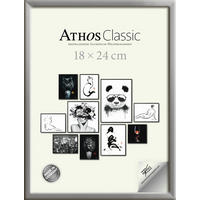 BILDERRAHMEN - Silberfarben, Basics, Papier/Holzwerkstoff (18/24/1,8cm)