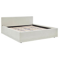 POLSTERBETT 180/200 cm,  in Beige, Lattenroste,  - Birkefarben/Beige, Design, Holz/Textil (180/200cm) - Musterring