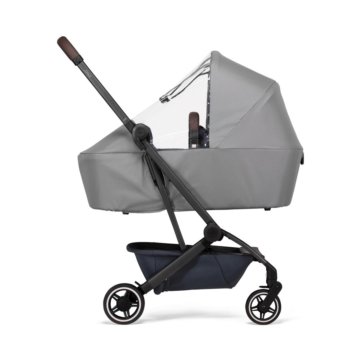 REGENVERDECK Aer+  - Transparent/Silberfarben, Basics, Kunststoff (27/19/4cm) - Joolz