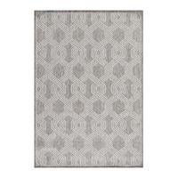FLACHWEBETEPPICH 160/230 cm Aruba Grau  - Grau, Design, Textil (160/230cm)