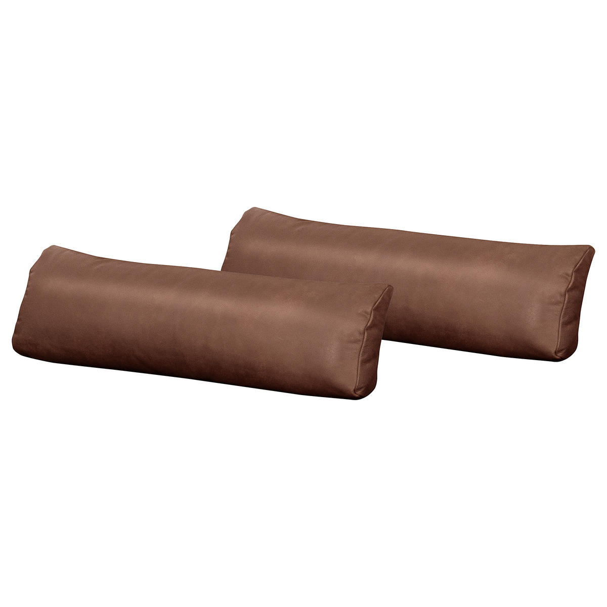 2-SITZER-SOFA  in Echtleder Braun   - Beige/Schwarz, Design, Leder/Kunststoff (240/85/123cm) - Livetastic