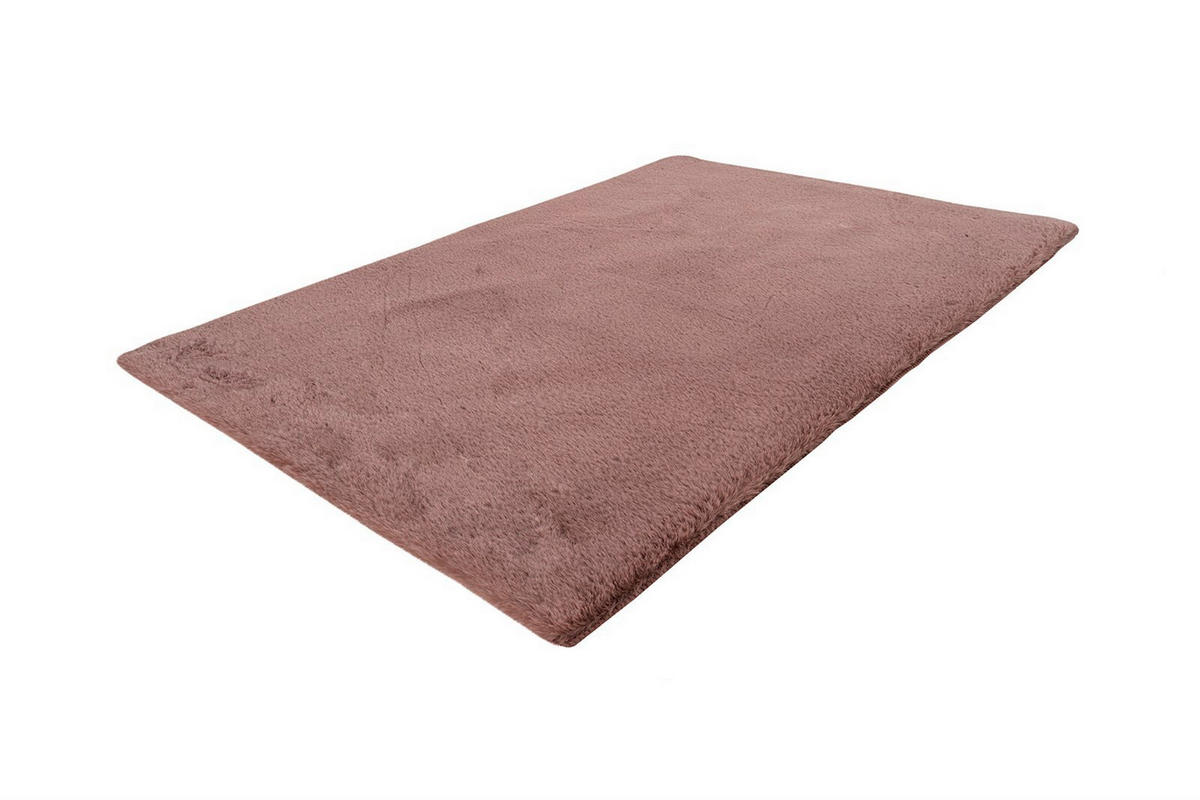 HOCHFLORTEPPICH 65/100 cm Rabbit Light 525 Rosa Rosa  - Rosa, KONVENTIONELL, Kunststoff/Textil (65/100cm)