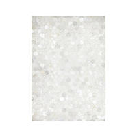 FLACHWEBETEPPICH Wohnzimmer 120/170 cm Spark 210 Grau / Silber Grau, Silberfarben rechteckig  - Silberfarben/Grau, Basics, Leder/Textil (120/170cm) - Novel