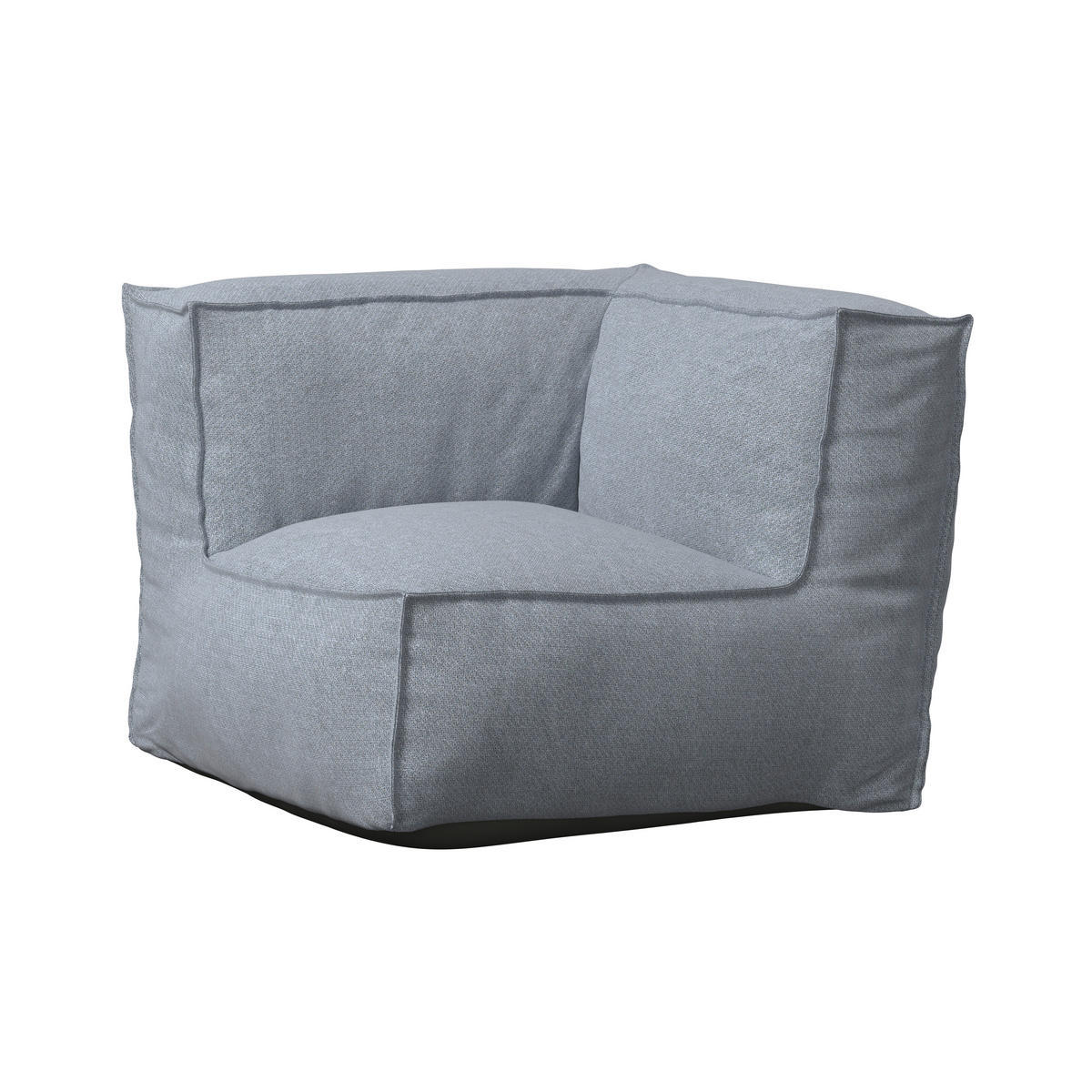 LOUNGESOFA  - Grau, MODERN, Textil (95/80/95cm) - Ambia Garden