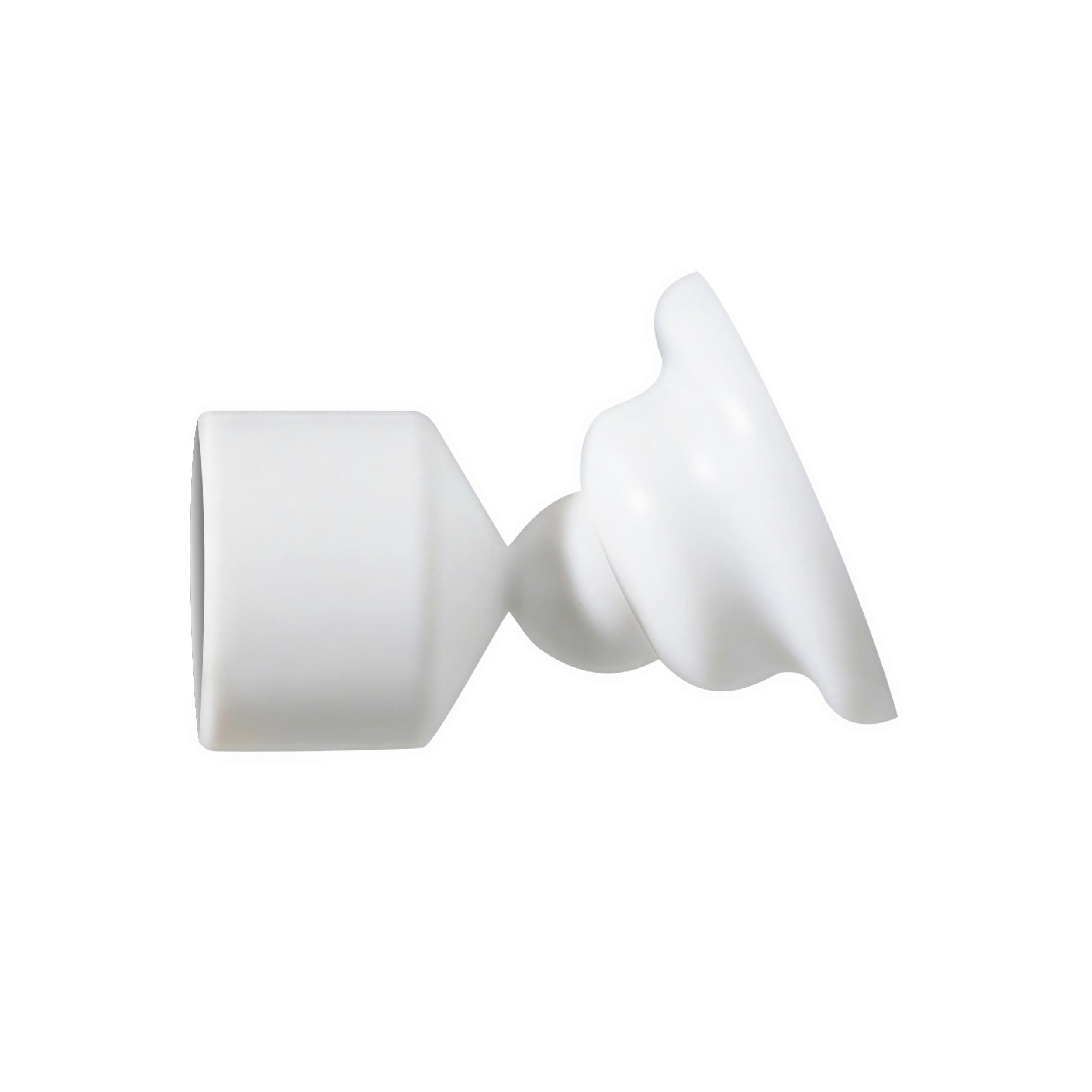 DUSCHVORHANGSTANGE WALLQUICK  - Weiß, Basics, Kunststoff (2/2cm) - Spirella