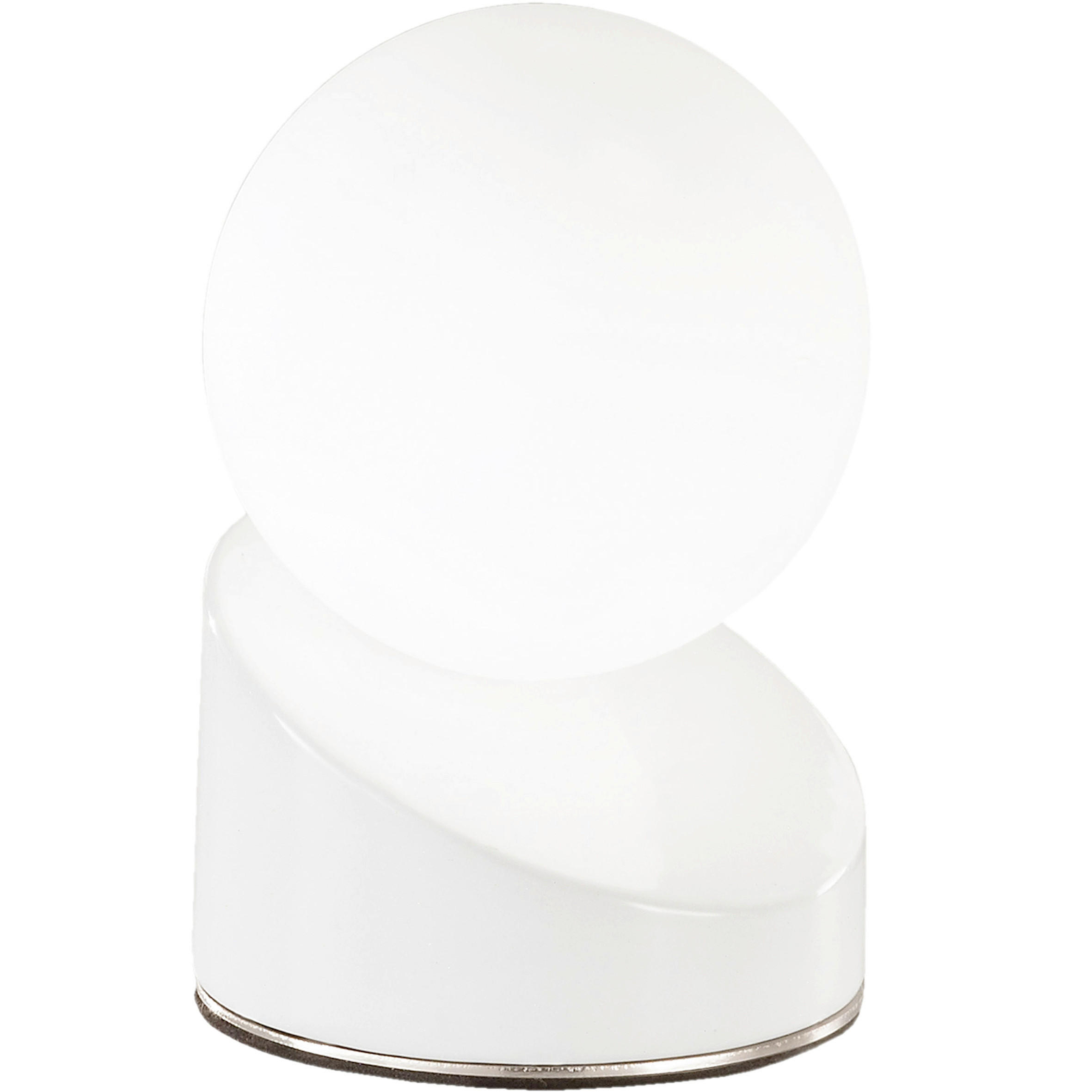 TISCHLEUCHTE Gravity 10/15 cm  - Weiß, Basics, Glas/Metall (10/15cm) - Fabas Luce