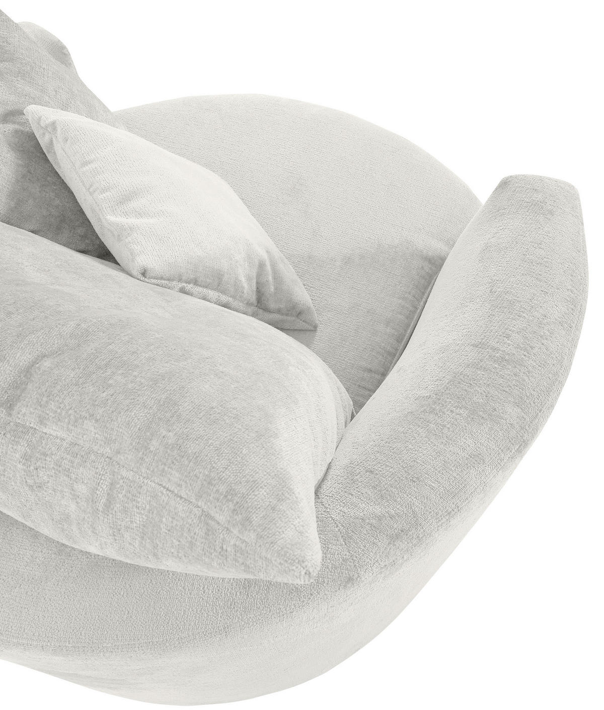 KRESLO, textil, béžová - čierna/béžová, Konventionell, kov/textil (115/72/115cm) - Carryhome
