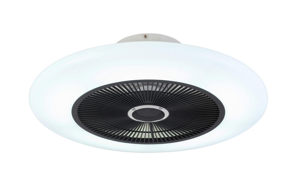 PLAFONSKI VENTILATOR   - providno/bela, Osnovno, metal/plastika (55/17,5cm) - Mican
