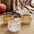 TEELICHTHALTER - Transparent/Silberfarben, Basics, Glas (10,5/8,5cm)