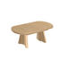 COUCHTISCH Ahorn furniert Ahornfarben - Ahornfarben, KONVENTIONELL, Holz/Metall (125(165,5)/71/54-73cm) - Venda